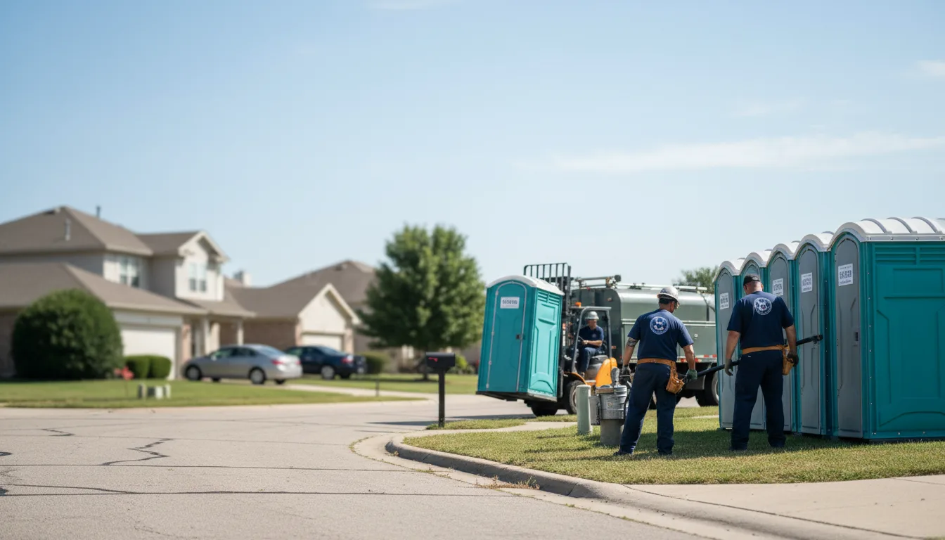 Porta Potty Rental in Glassport, PA near me